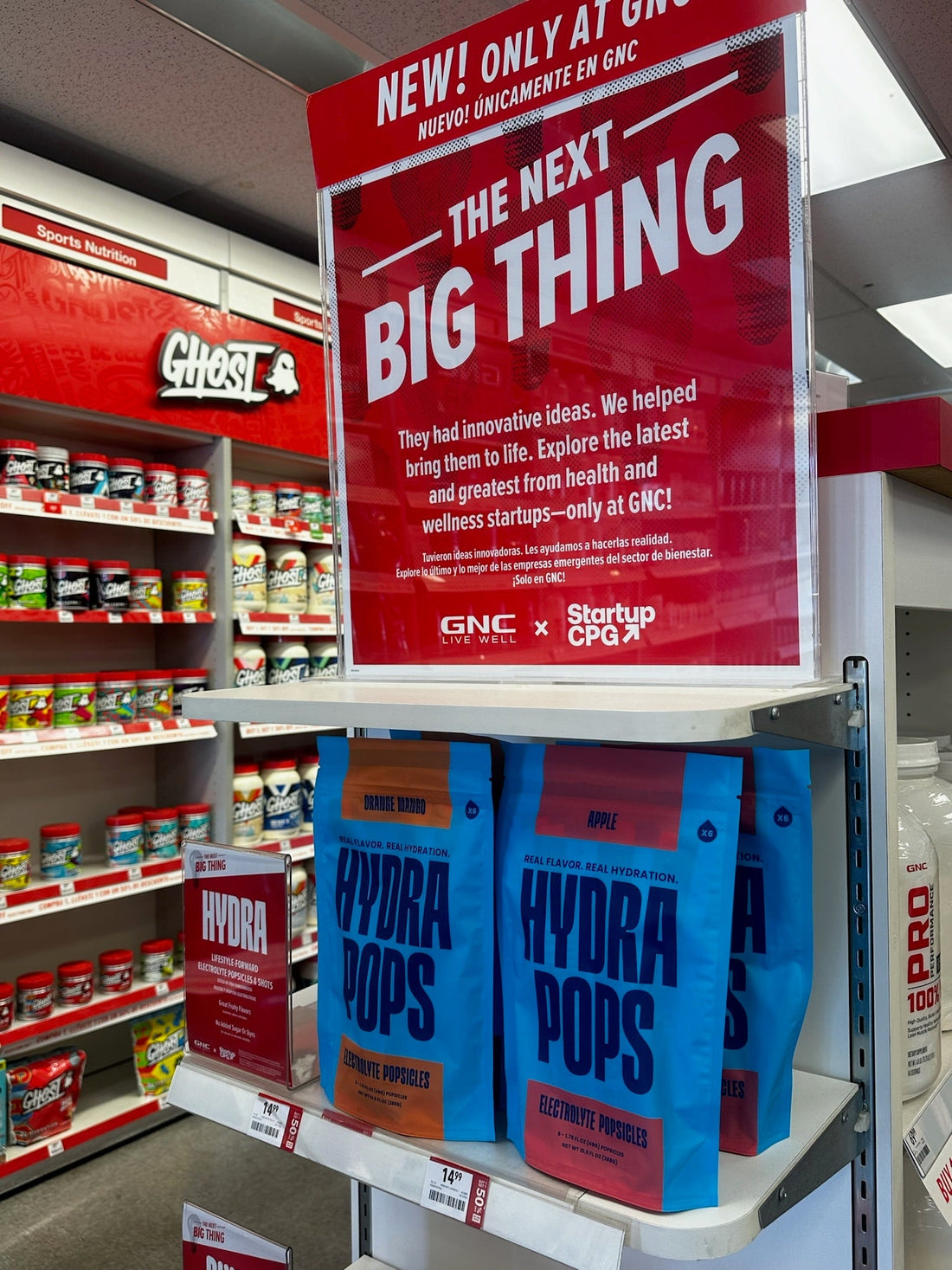 Hydra Hydration Wins GNC’s Next Big Thing Competition!