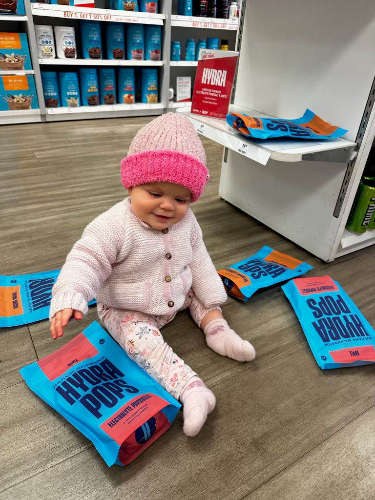 Keeping Kids Hydrated with Hydra Pops