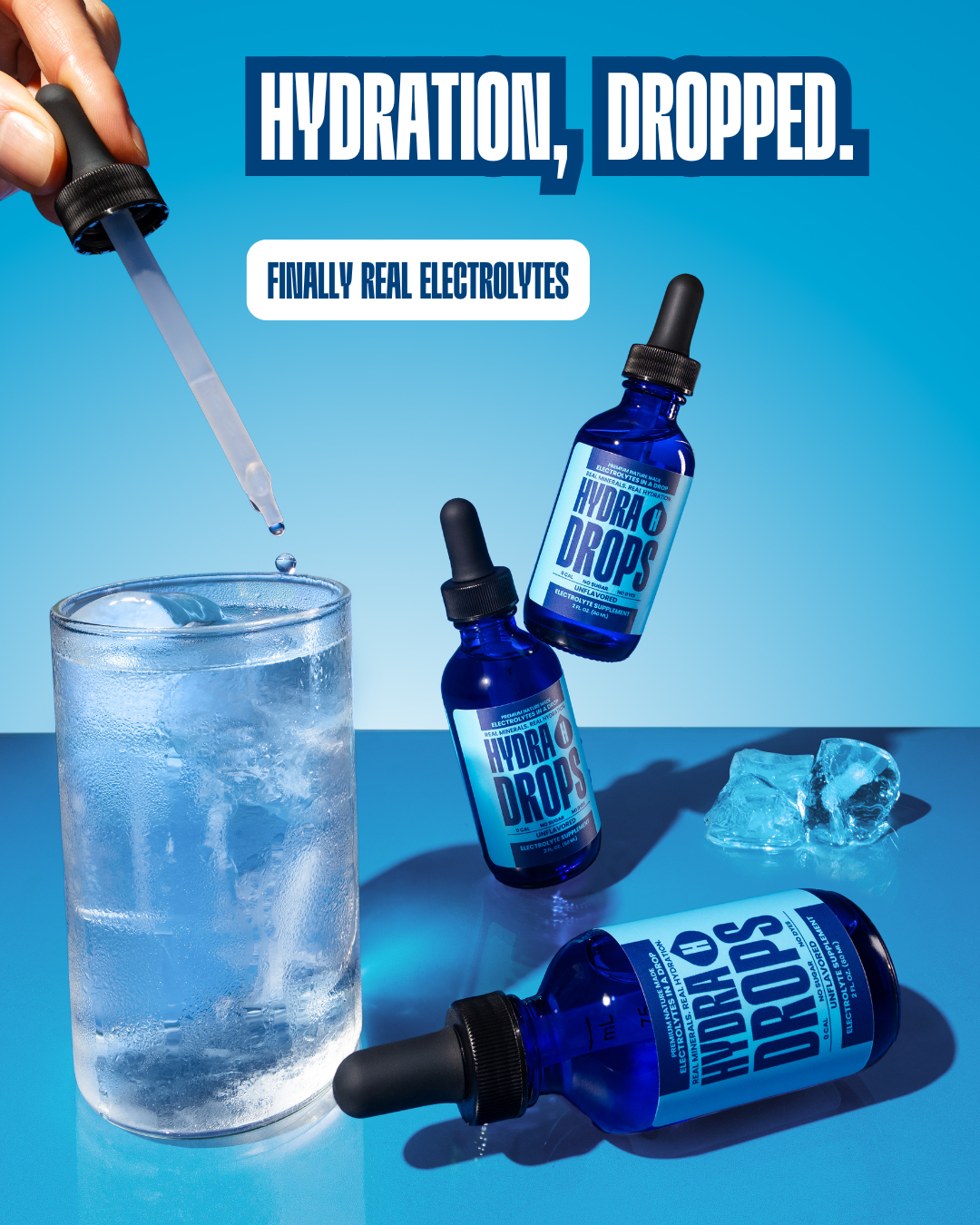 Hydra Drops - Sea Mineral Electrolyte Drops