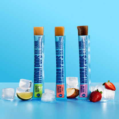 Hydra Pops – Electrolyte Freeze Pops – three Bag BUNDLE Pack