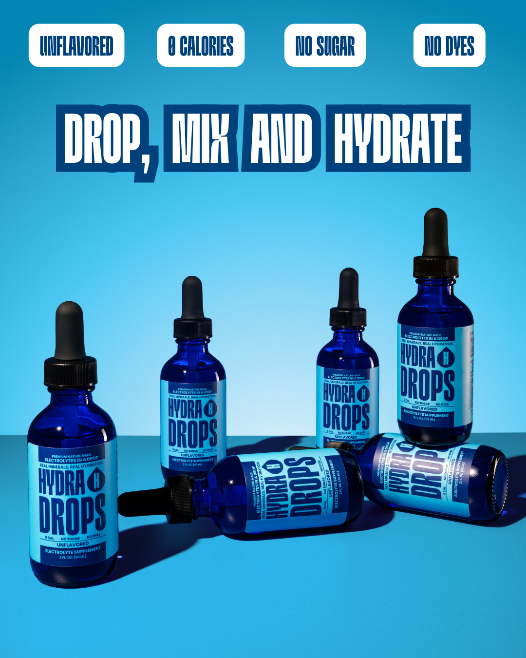 Hydra Drops - Sea Mineral Electrolyte Drops