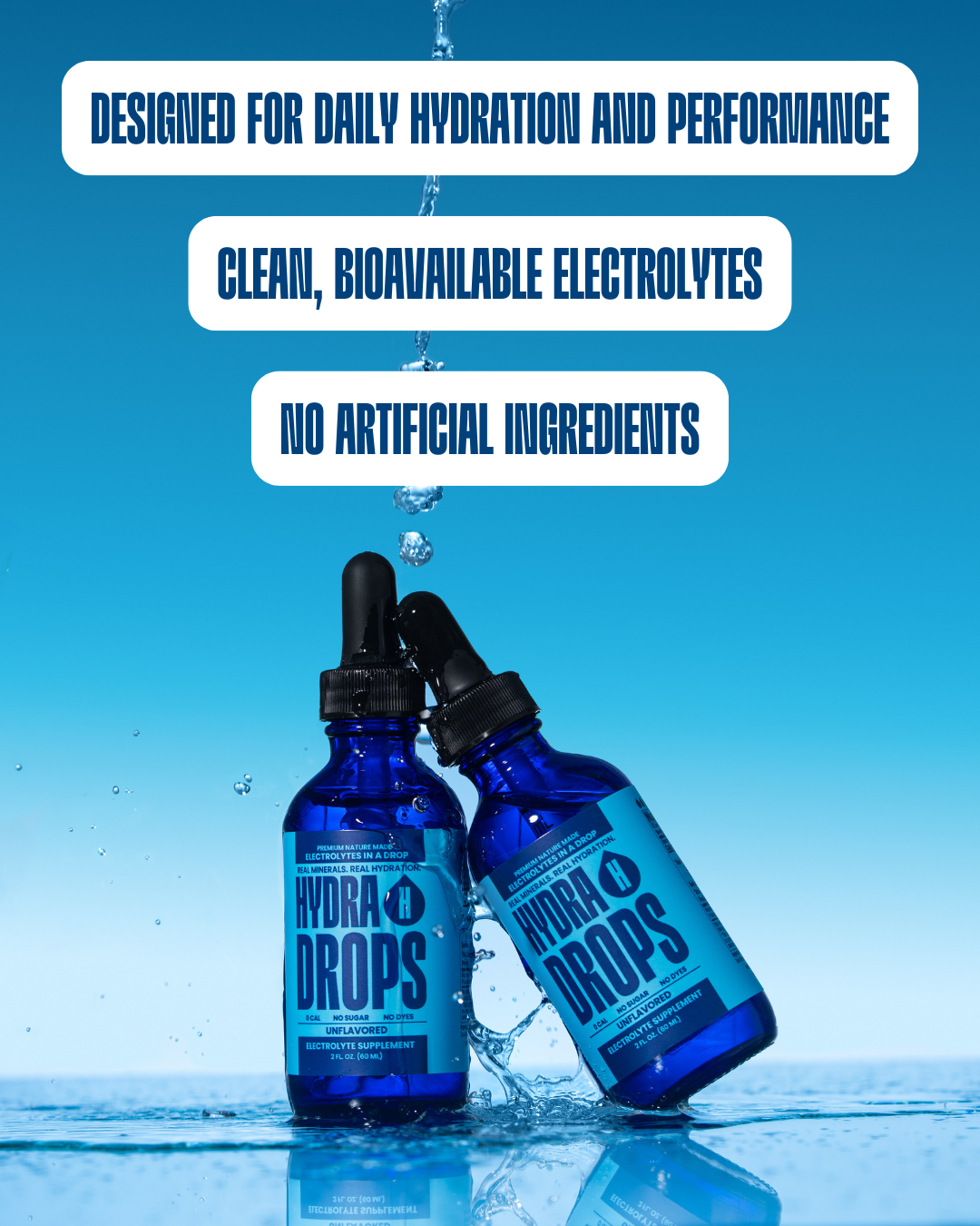 Hydra Drops - Sea Mineral Electrolyte Drops