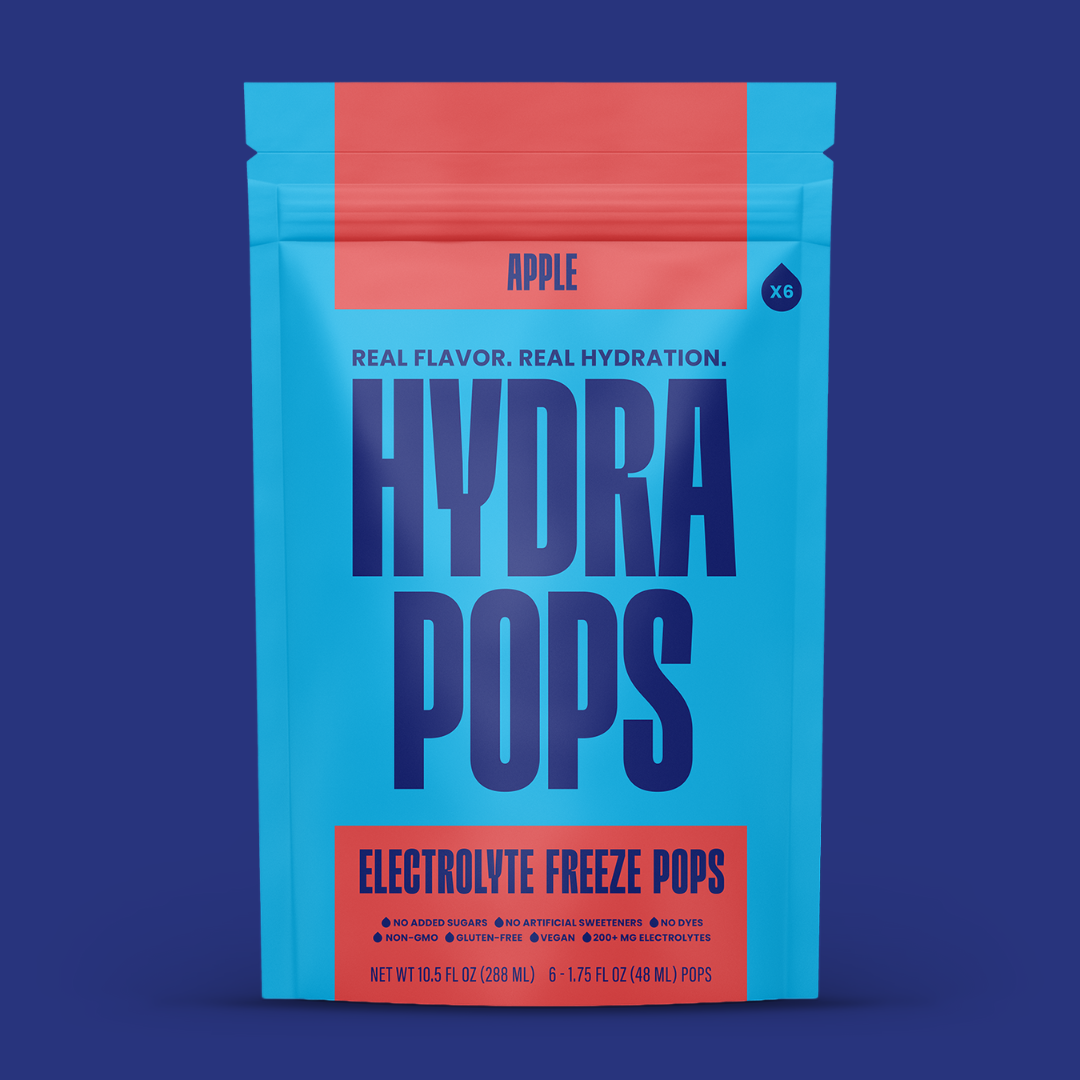 Hydra Pops – Electrolyte Freeze Pops – Apple