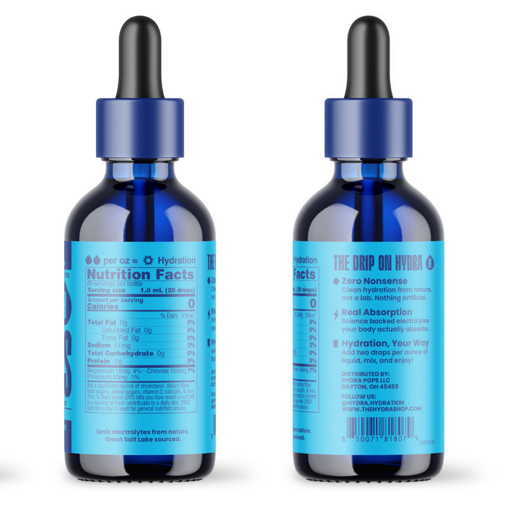 Hydra Drops: Sea Mineral Electrolytes