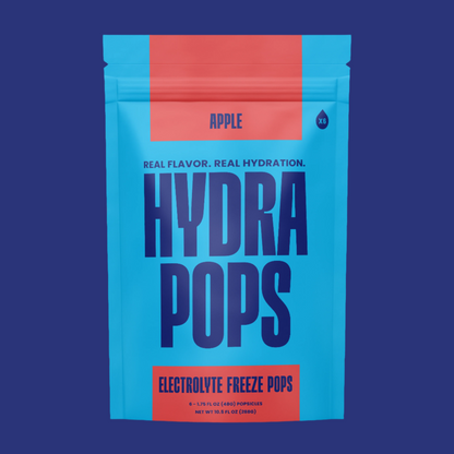 Hydra Pops – Electrolyte Freeze Pops – Apple