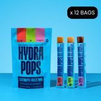 Hydra Pops – Electrolyte Freeze Pops – 12 Bag Variety Pack